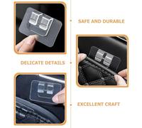 Happyyami 30pcs Car Carpet Fix Mat Accessories Pvc Anti Slip Large Grip Easy to Install Clips for Carpet and Curtain Retention in Vehicles
