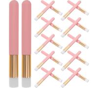 Happyyami 30Pcs Lash Cleansing Brush: Lash Shampoo Brushes - Eyelash Cleaning Tool for Extensions - Deep Pore Nose Cleaner - Makeup and Facial Cleansing Supplies