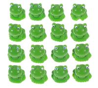 Happyyami 30Pcs Miniature Resin Frogs Ornaments for Garden and Aquarium Decoration Weatherproof Tiny Frog Figurines with Lifelike Details Micro Moss Landscape Accessories for Indoor and