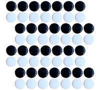 Happyyami 360pcs Pieces Chess Stone Five-in-a-row Board Game Go Chess Beads Educational Playthings Accessories Go Stones Home Use Go Chess Accessories Go Chess Board Melamine Flat Backgammon