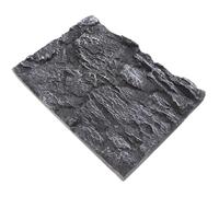 Happyyami 3d Reptile Tank Background Habitat Decor Rock Board for, Pu Material Easy to Use and Move Features Aquarium Tank for Reptiles and Turtles