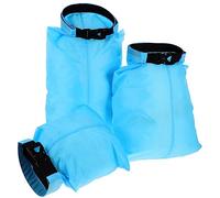 Happyyami 3pcs Essential Outdoor Gear Dry Bag Set Pouch for Maps Food Drink Camping Boating Sky