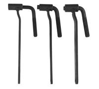Happyyami 3pcs Motorcycle Engine Valve Adjustment Tool Set 8mm 9mm 10mm Valve Screw Spanner Engine Screw Repair Wrench Adjusting Spanner for Motorcycles