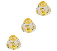 Happyyami 3pcs Pet-bite Collar for Parrots Bird Protective Cone Collar Cage Accessories