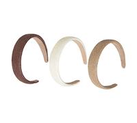 Happyyami 3pcs Woven Headbands for Women Lightweight Decorative Hair Accessories for Parties Travel and Festivals Unique Aesthetic Headdress