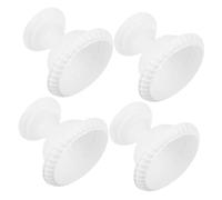 Happyyami 3sets Roman Basin Guidepost Plants Outdoor Planter Urn Large Classic Planters Urn Flower Pots Outdoor Desktop Flower Vase Wedding Decorations Planter Display Vase Plastic 4pcs*3