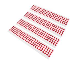 Happyyami 400pcs Removable Smartphone Camera Stickers for Privacy Protection, Red Pet Adhesive Privacy Stickers with Easy Application for Laptop and Tablet Camera Lens Security