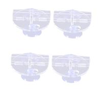 Happyyami 4pcs Aquarium Divider Clips with Cups for Fish Tank Separation Fish Tank Holders to Prevent Fighting and Support Breeding Compartments