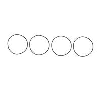 Happyyami 4pcs Aquarium Filter Bucket Sealing Gasket Sealing for Fish Tank Filters Compatible - Essential Accessory for Performance