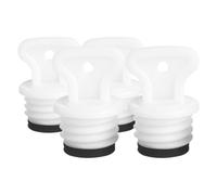Happyyami 4pcs Hot Water Bottle Rubber Sealing Caps Replacement Plugs with Leakproof Pp Rubber Material for Effective Insulation, Suitable for Office and Traveling Use