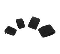 Happyyami 4pcs Ice Pack Belt Extender Straps Stretchable and Adjustable Nylon Spandex Bands for Hot and Cold Packs, Flexible Non-Slip Wraps for Personal or Group Use