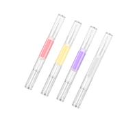 Happyyami 4pcs Nail Nutrition Pen Cuticle Care Essential Oil Manicure Nourish Pen 2ml Moisturizing Treatment for Dry Skin Hand Nail Art Care