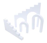 Happyyami 4pcs Ornaments Photo Prop Craft Desktop Prop Product Display Craft for Wedding Day Class of Shower