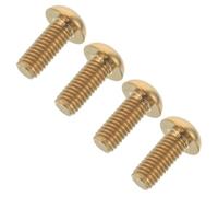 Happyyami 4pcs Water Bottle Cage Screws - Bike Bottle Cage Mounting Bolts M5x12mm Bicycle Cup Holder Mounting Bolts For Road And Mountain Bikes Easy Install Golden