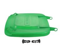 Happyyami 50l Plastic Wheelie Bin Lid Replacement, Weather Resistant Trash Can Cover, Sturdy Garbage Can Part for Outdoor Use, Protects Lid from Rain and Debris