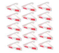 Happyyami 50pcs Colorful Glasses for Eye Catching Red Sunglasses for Parties Valentines Day and Classroom Rewards Stylish Accessories for Movies and Celebrations
