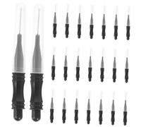 Happyyami 50pcs Eyebrow Brush Cap Portable Eyelash Mascara Wands for Brow Grooming and Lamination Soft Bristles for Natural Finish Makeup Tool for Fashion