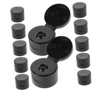 Happyyami 50pcs Lotion Bottle Cap Leakproof Pressing Lid for Cosmetic Bottles Durable Covers for Facial Lotion Easy to Use and Freshness Preserving