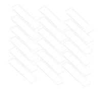 Happyyami 50pcs Nail Art Practice Holder Display Strips for Fake Nails for and Home Use Multi-purpose for Manicure