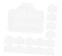 Happyyami 50pcs Rj45 Ethernet Port Dust Caps Plug for Router Laptop Pc Computer Network Protector White Dustproof Covers for Lan Cable Ports