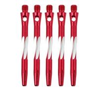 Happyyami 5pcs Aluminum Alloy Dart Shafts Thread Standard Rod Stems Lightweight Professional Throwing Accessories for Stable Flight and Improved Accuracy