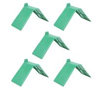 Happyyami 5pcs Blue Plastic Pigeon Rest Stands with Large Rounded Corners, Sturdy Bird Perches for Doves and Parrots, Practical Dwelling Roosts for Developing Skills in Birdcage Accessories