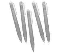 Happyyami 5pcs Multifunctional Ballpoint Pens for School and Office Use with Ergonomic Design and Comfortable Hand Feeling, Plastic Material, Unique Design for Students and Daily Writing