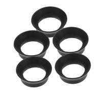 Happyyami 5pcs Rubber Eyepiece Eye Cups for Binoculars and Microscope Eyepiece Covers, Fits 29-31mm Od, Group-friendly Hygiene and Contrast Enhancement for Scientific Research and Astronomy