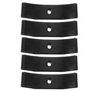 Happyyami 5pcs Shock Absorbing Lightweight Dumbbell Holder with Hollow Structure for Dumbbells and Weight Plates, Sturdy Pp Material Rack Attachment for Training Environment and Intensive