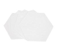 Happyyami 5pcs Sound Absorbing Board Polyester Fiber Acoustic Panel for Ktv Recording Studio Gym School Classroom Noise Reduction Wall Treatment