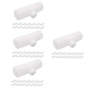 Happyyami 60pcs Chicken Tee Water Drinker Fittings for Automatic Water Supply System Waterer Accessories for Poultry Feeding and Conservation