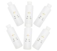 Happyyami 6pcs 250ml Holy Water Bottles Refillable Decorative Baptism Decorations for Wedding Festival Home Décor Accent