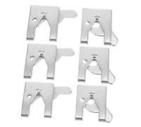Happyyami 6pcs Dog Crate Lock Pet Cage Door Locks for Animal Crates Steel Gate Latch Easy to Use