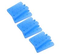 Happyyami 6pcs Fan Ice Packs Reusable Cooling Gel Bags for Air Conditioner Portable Compact Cooler Blocks for Outdoor Camping Picnic Beach Food Storage