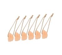 Happyyami 6pcs Natural Pink Salt Lick Blocks for Horses Cattle Deer and Livestock Organic Mineral Source Rope Each for Animal Health and Development