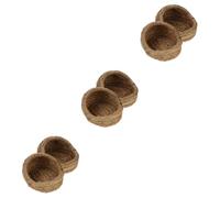 Happyyami 6pcs Woven Chicken Nest Sleeping House Bed Chicken Coop Nesting Birds Breeding Nests