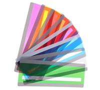 Happyyami 8pcs Colorful Reading Guide Strips for Students Professional Highlight Overlays for Enhanced Comprehension Versatile Bookmark Tools Book Lovers
