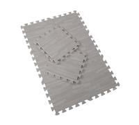 Happyyami 8pcs Interlocking Foam Mats Play Mat Gym Equipment Soft Floor for Home
