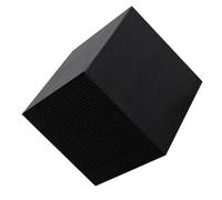 Happyyami Activated Carbon Aquarium Filter Cube in Black, Removes Organic Compounds and Eliminates Foul Substances, for Tropical Fish Tank Water Purification