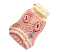Happyyami Adorable Pet Sweater for Dogs and Cats Cozy Autumn Outfit Soft Knit Warm Clothes for Home Use for Cold Days and Special Occasions