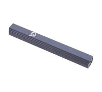 Happyyami Aluminum Judaica Mezuzah Case Traditional Jewish Blessing Holder for Home Decor No-drill Adhesive Backing Alloy Scroll Protector Symbolizing Faith and Heritage