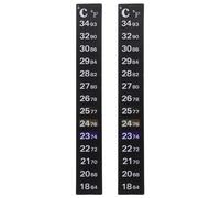 Happyyami Aquarium Thermometer Stick on 2pcs Digital Aquarium Thermometers Color Change for Accurate Home Use