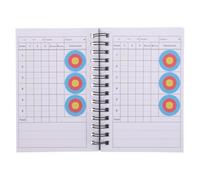 Happyyami Archery Scoring Notebook Archery Scorebook Abs and Paper Performance Analysis Precise Session Tracking for Compound Bow for Archers and Teams