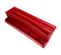 Happyyami Automatic Chicken Feeding Trough with Pressure and Drop Resistance, Abs Material Poultry Feeder Suitable for Outdoor Use, Safe for Long Time Use in Bird and Chicken Feeding