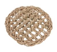 Happyyami Bearded Dragon Climbing Mesh Bed Hand Woven Reptile Lounge Cushion for Lizards Snakes and Iguanas Natural Material for Habitats