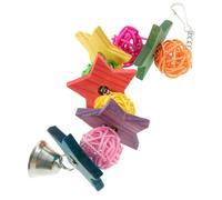 Happyyami Bird Chewing Toy for Parrots Foraging Shredding Toy for Birds Easy Emotional and Physical Health