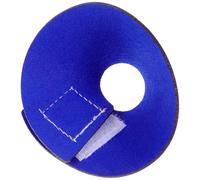 Happyyami Bird Neck Protective Cone Parrot Anti-Bite Collar for Pecking Prevention Suitable for Budgie Cockatiel Macaw Feather Nibbling Control in Blue