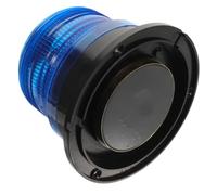 Happyyami Blue Base Roof Light Magnetic Car Solar with Strobe Powered
