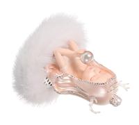 Happyyami Car Aromatherapy Ornament Elegant Angel Design with Base for Car Decoration Durable and Easy to Clean Prevents Sliding Adds Visual Appeal to Vehicle Interior