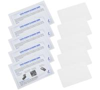 Happyyami Card Reader Cleaning Cards 15Pcs PVC for Pos Terminals and Bill Validators, 4.9X3.1 Inch Deep Cleaning Wipes, Designed for Commercial Venues and Shops